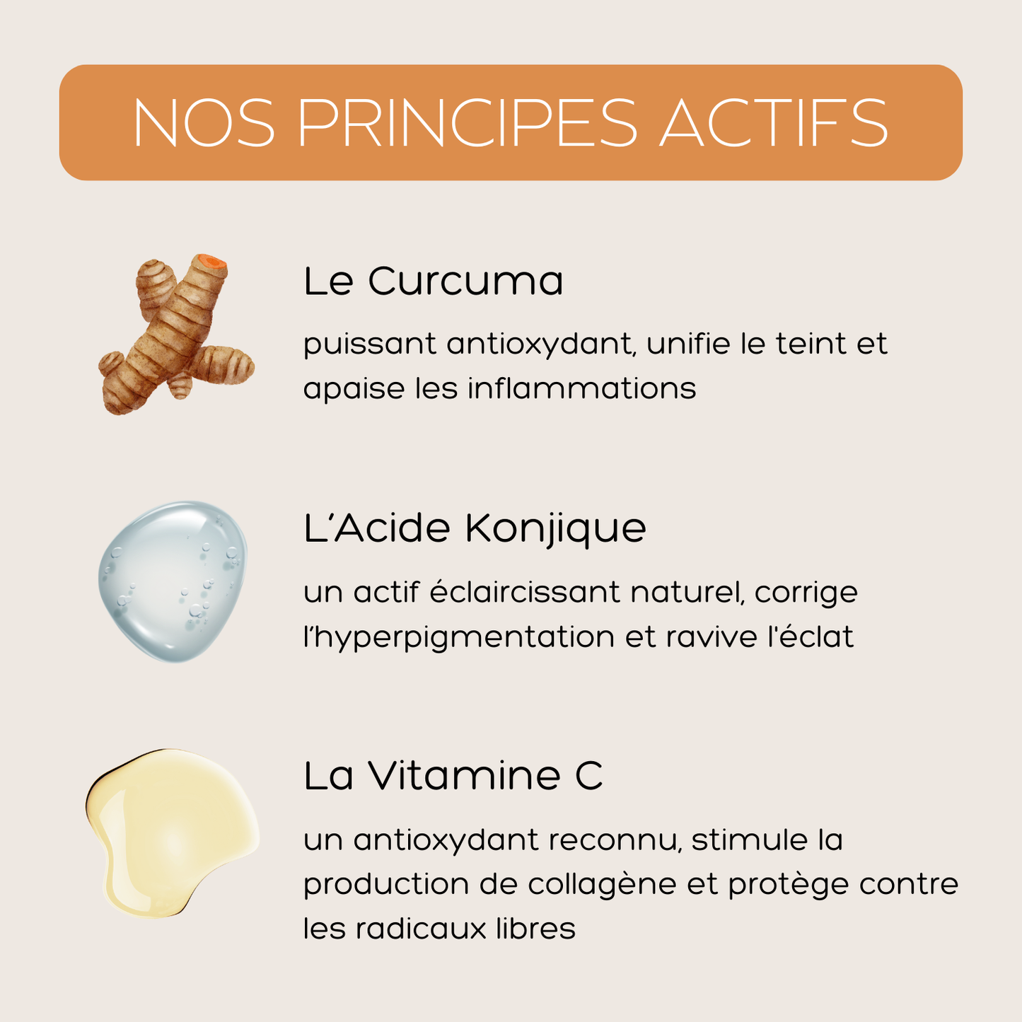 Pads Nettoyants 3 en 1 au Curcuma