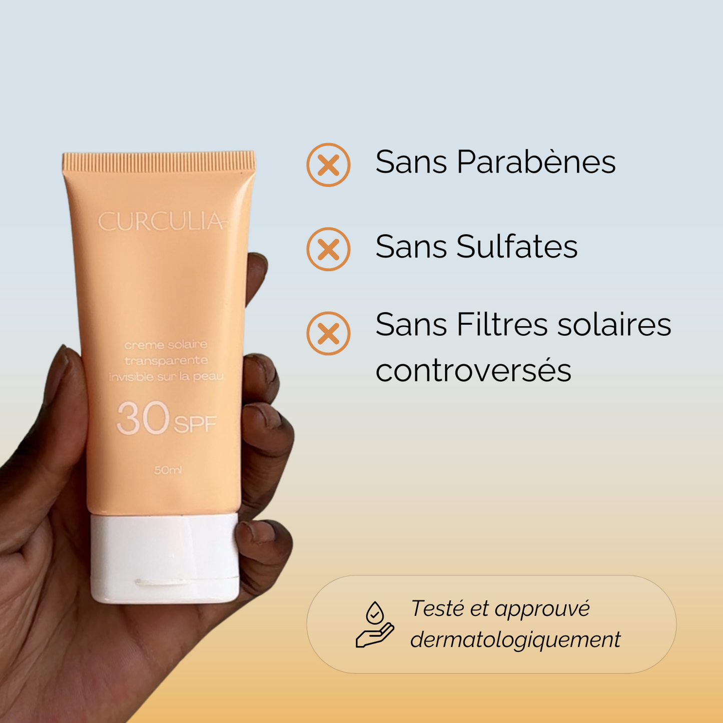 Crème Solaire Transparente