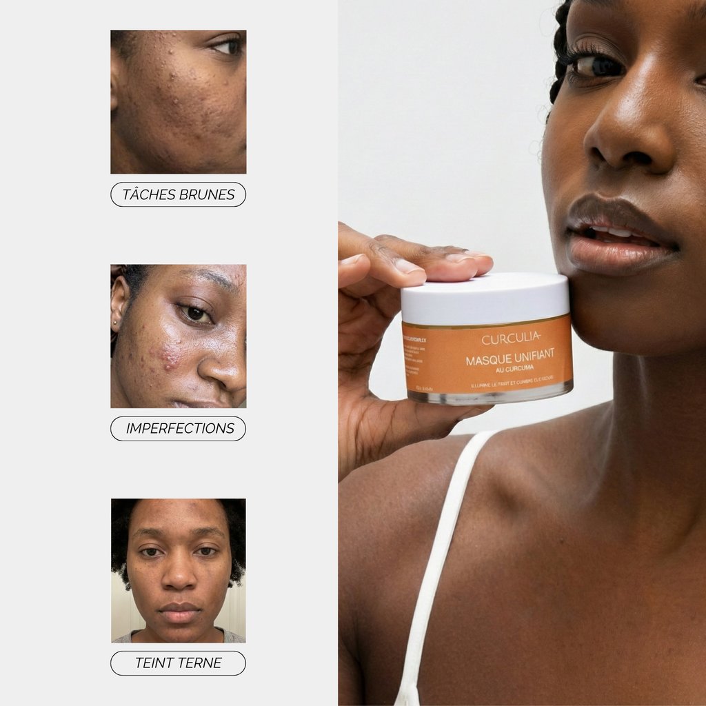 Masque Unifiant au Curcuma