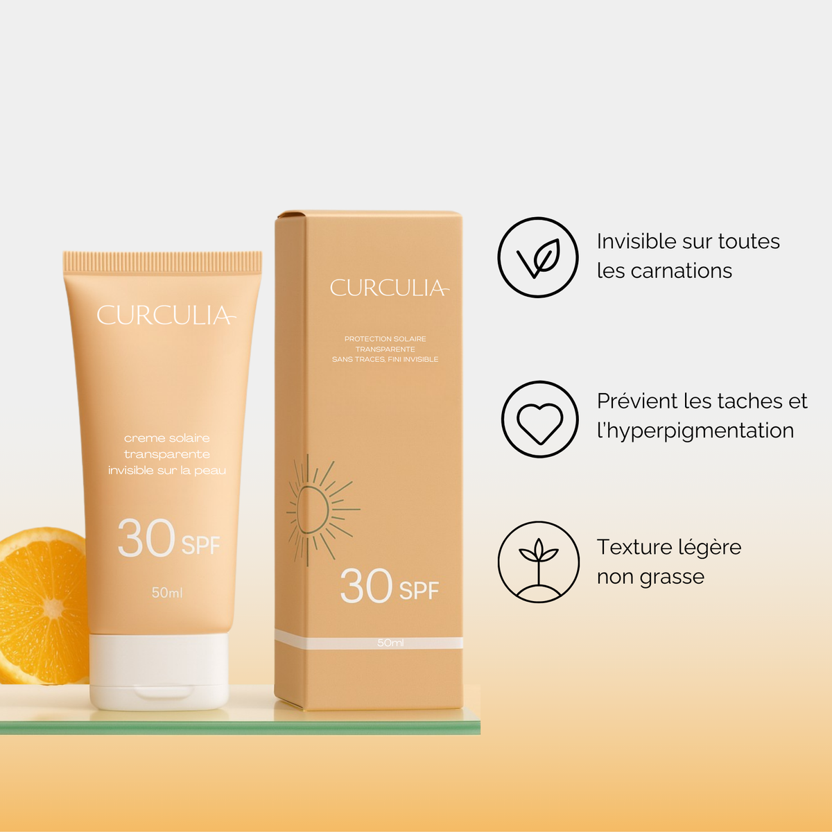 Crème Solaire Transparente