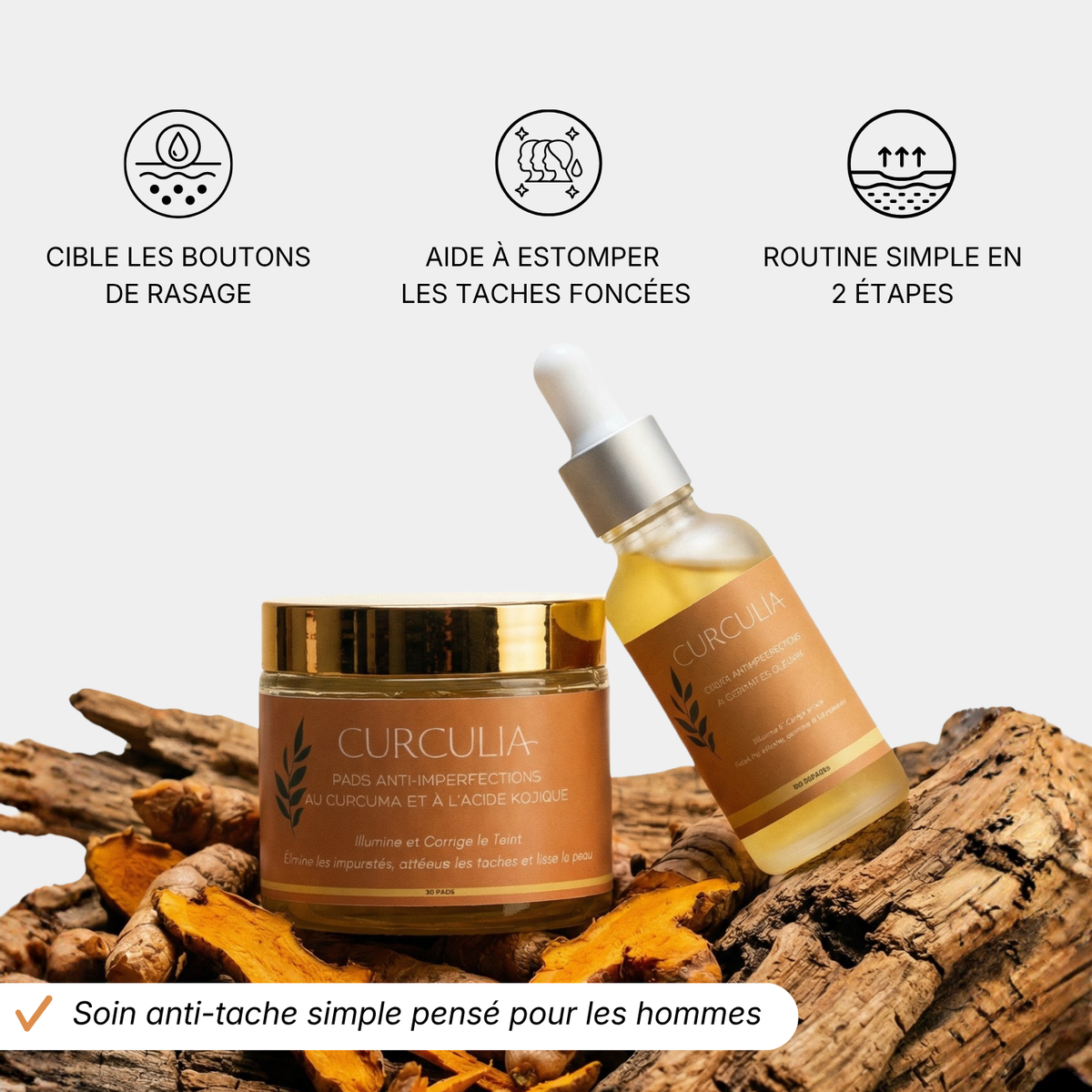 Routine Anti taches Homme