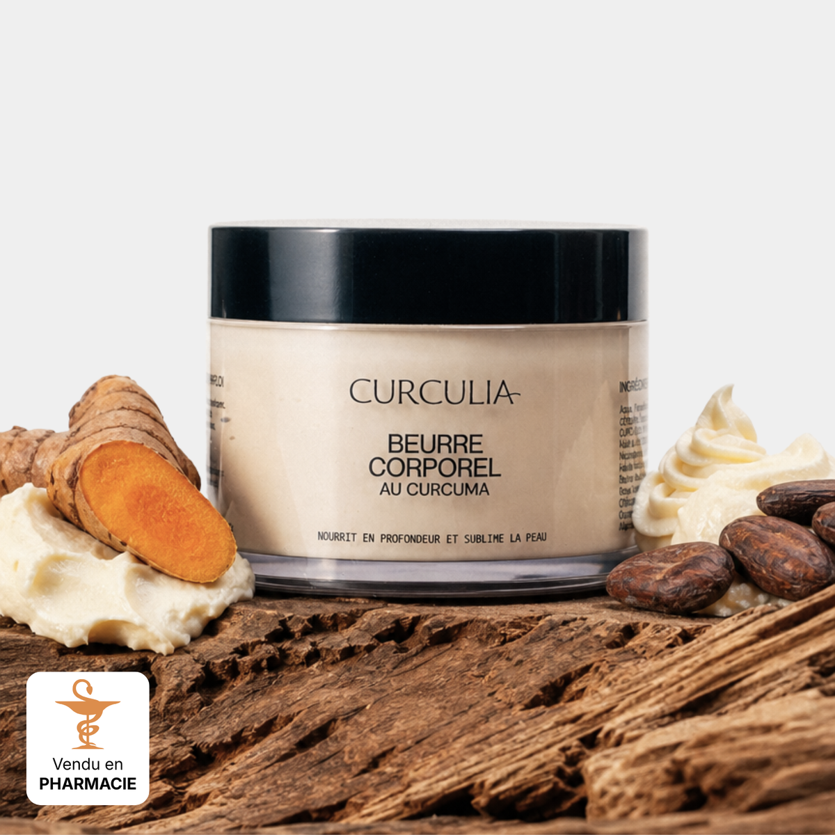 Beurre Corporel au Curcuma