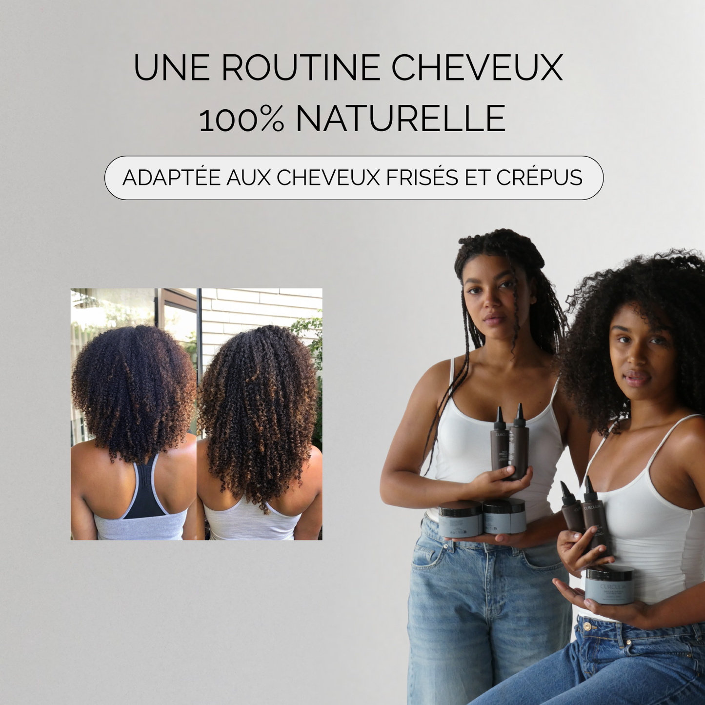 Masque cheveux nourrissant au beurre de chébé