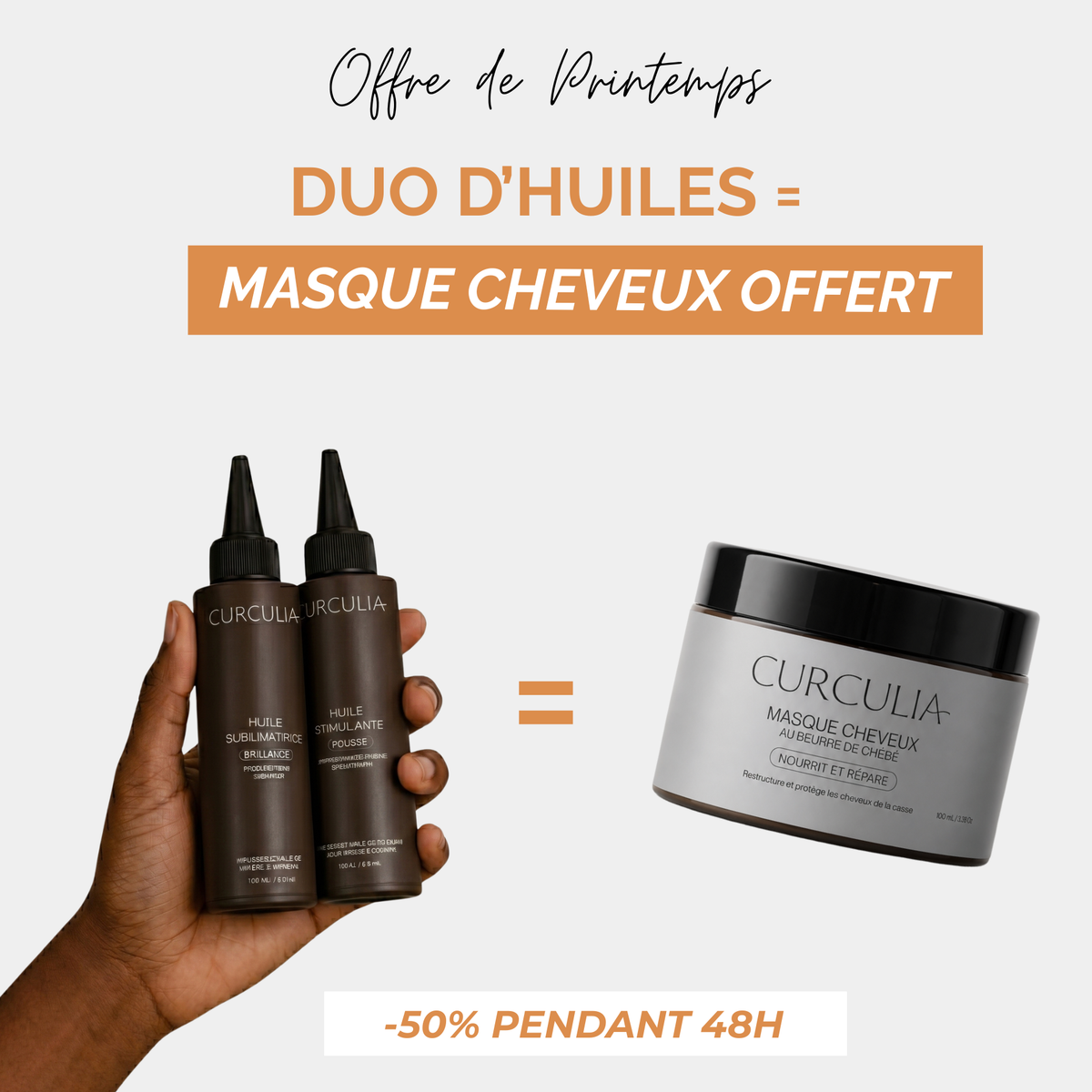 [Offre 48h] Pack Cheveux de Printemps