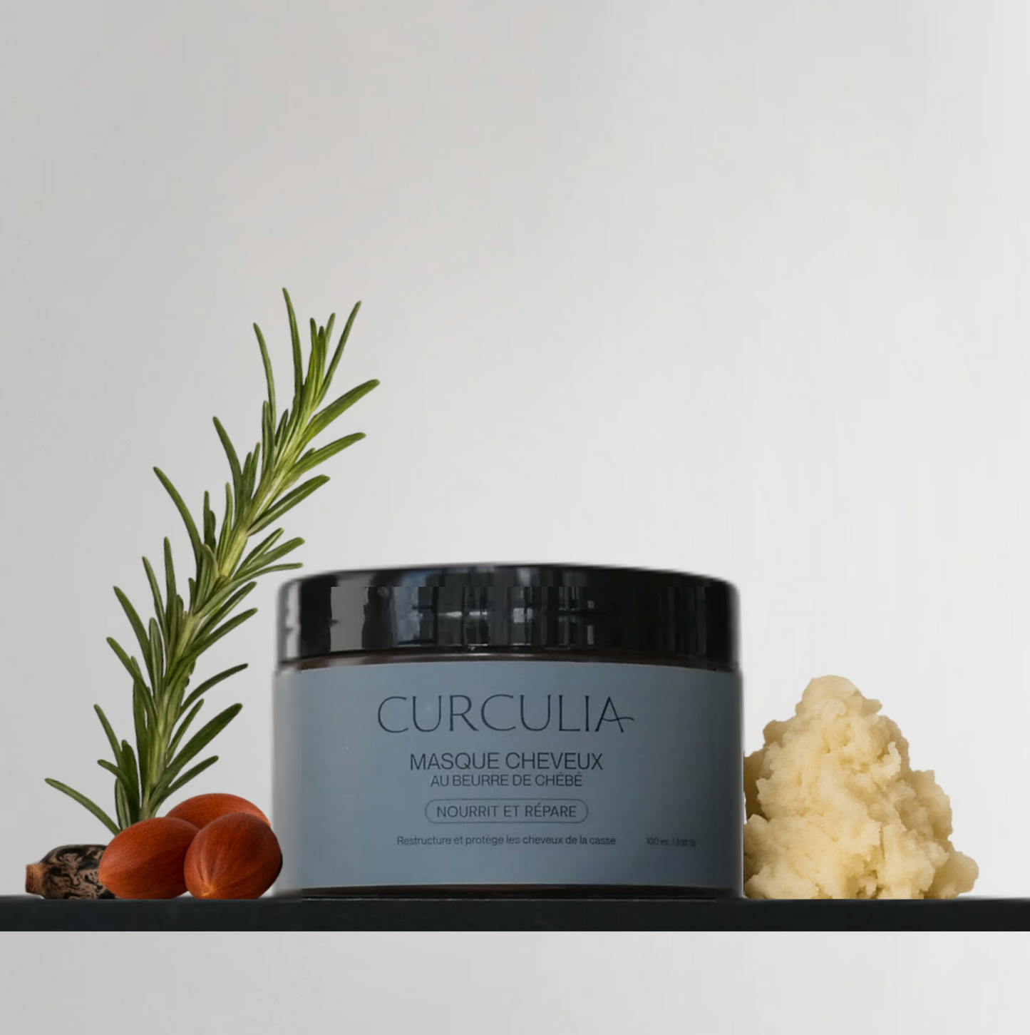 Masque cheveux nourrissant au beurre de chébé